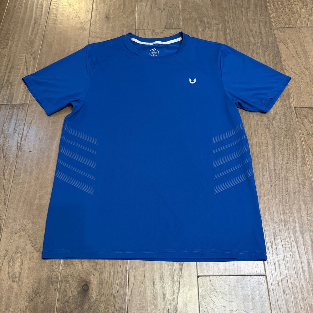 Northyard‎ Men's Blue Athletic Performance T-Shirt Size L Short Sleeve
